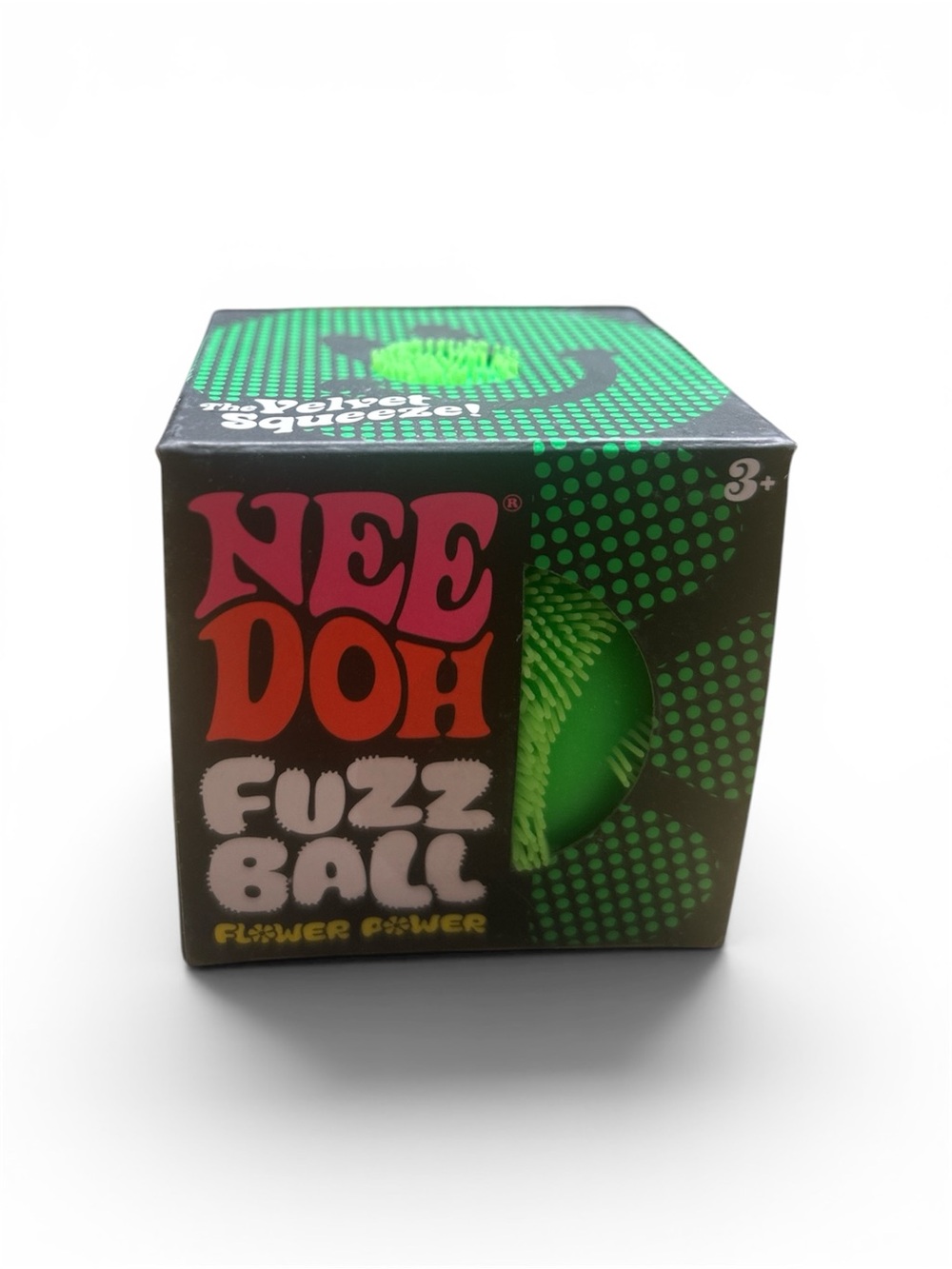 Fuzz Ball Kids Toy - Green